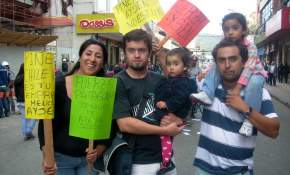 Temuco: Marcha en apoyo a movimiento social de Aysén [FOTOS]