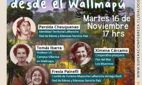 Especialistas analizarán desafíos económicos y culturales del Wallmapu