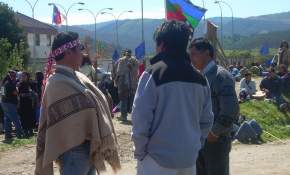 Angol: Masiva marcha por presos mapuche en huelga de hambre [FOTOS]